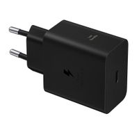 Samsung Originaler Power-Adapter mit USB-C-Kabel – Ladegerät – USB-C-Anschluss – Schnellladen – 60 Watt – 1,8 Meter – Schwarz