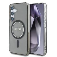 Guess MagSafe IML Glitter Gradient Case für das Samsung Galaxy S25 - Black