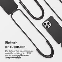 imoshion Color Backcover mit abnehmbarem Handykette und MagSafe Apple iPhone 15 Pro Max - Black Coffee