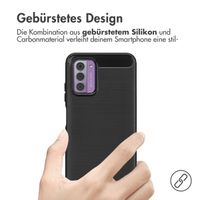 imoshion Brushed Back Cover für das Nokia G42 - Schwarz