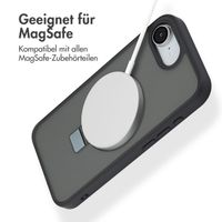 Accezz Ring Stand Backcover mit MagSafe Apple iPhone 16e - Schwarz
