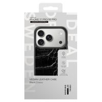iDeal of Sweden MagSafe-Hülle aus veganem Leder Apple iPhone 18 Pro / 17 Pro - Black Croco