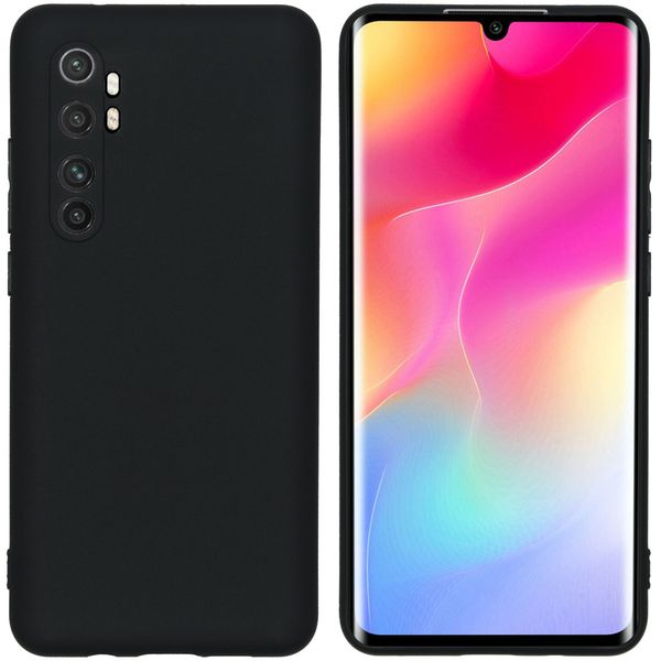 imoshion Color TPU Hülle Schwarz für das Xiaomi Mi Note 10 Lite