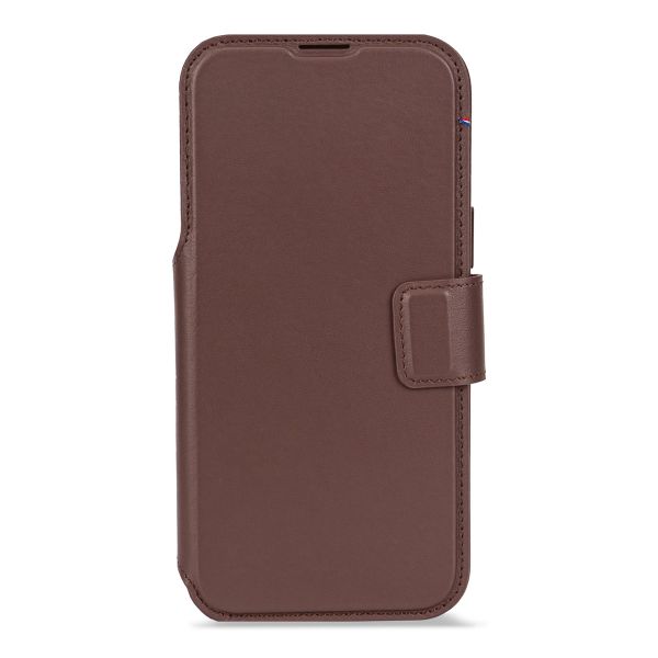 Decoded 2 in 1 Leather Klapphülle MagSafe Apple iPhone 17 Pro - Chocolate Brown