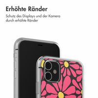 imoshion  Design Hülle für das iPhone 11 - Dusty Rose Flowers Connect