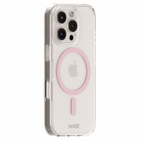 Holdit MagSafe Case für Apple iPhone 16 - Transparent / Pink