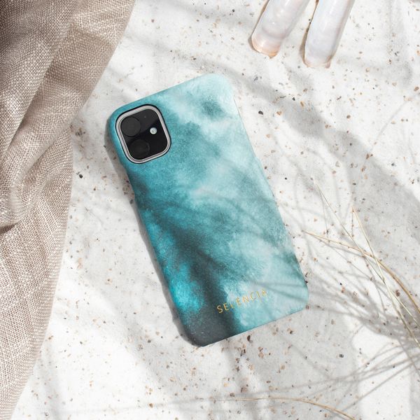 Selencia Maya Fashion Backcover iPhone Xs / X - Air Blue