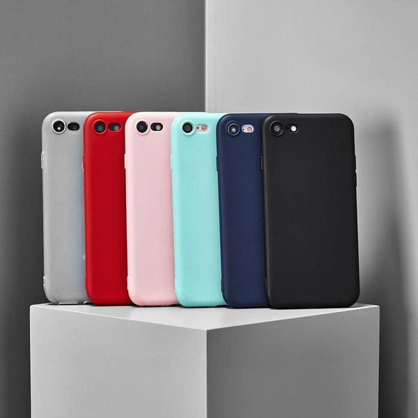 Schwarze Color TPU Hülle für Samsung Galaxy A6 (2018)