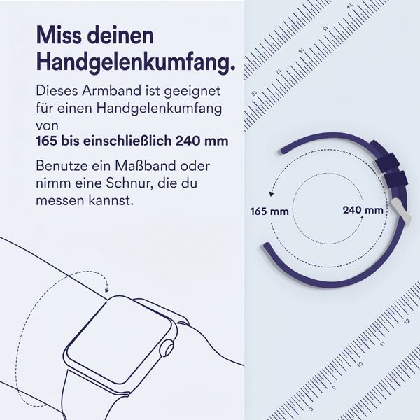 imoshion Nylonarmband -   Universelle 22 mm Anschluss - Schwarz