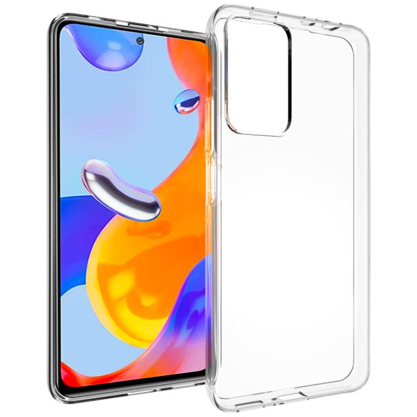 Accezz TPU Clear Cover für das Xiaomi Redmi Note 11 Pro - Transparent