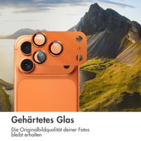 imoshion Kameraprotektor aus Glas 2er-Pack für das Apple Apple iPhone 17 Pro - Cosmic Orange