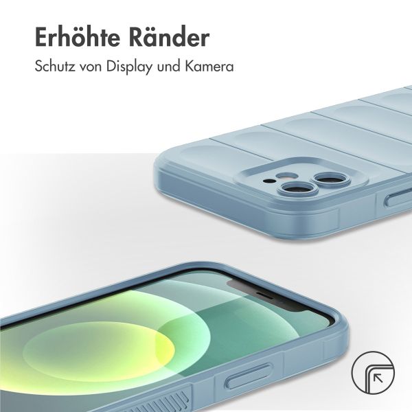 imoshion EasyGrip Back Cover für das iPhone 12 - Hellblau