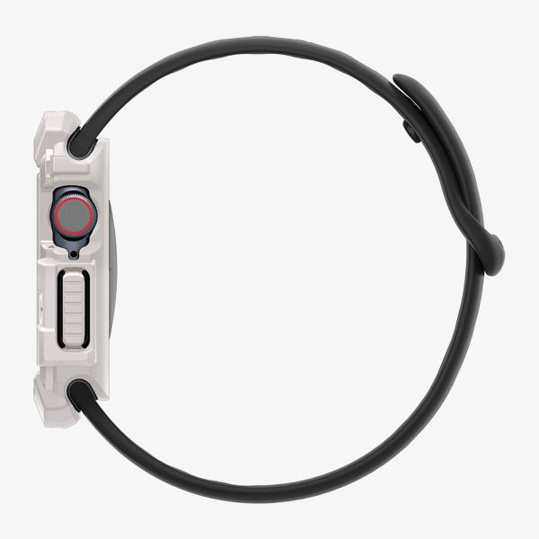 Spigen Rugged Armor™ Hülle für die Apple Watch Series 10 / 11 - 42 mm - Dune Beige