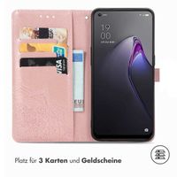 imoshion Mandala Klapphülle für das Oppo Reno 8 5G - Rose Gold