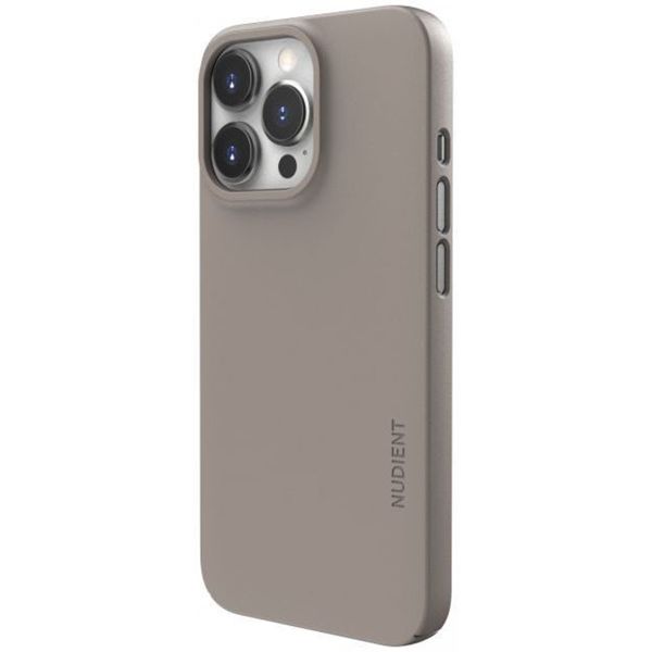 Nudient Thin Case für das iPhone 13 Pro - Clay Beige