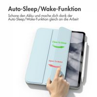 imoshion Magnetic Klapphülle Apple iPad Air 11 Zoll (2025) M3 / (2024) M2 / Air 5 (2022) / Air 4 (2020) - Hellblau