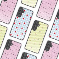 imoshion Design Hülle Samsung Galaxy A54 (5G) - Cherry Check