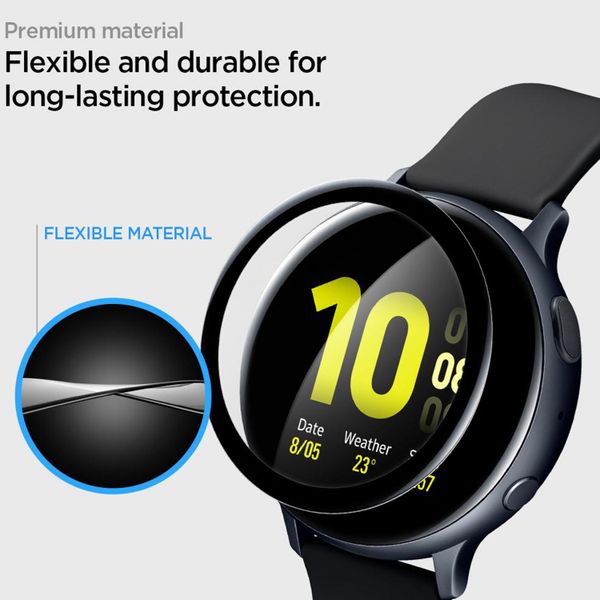 Spigen Pro Flex EZ Displayschutzfolie Watch Active 2 44/Watch 3 41