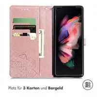 imoshion Mandala Klapphülle Samsung Galaxy Z Fold 5 - Rosé gold