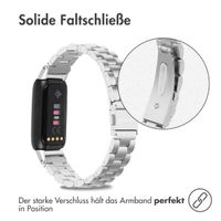 imoshion Edelstahlarmband für Fitbit Luxe - Silber