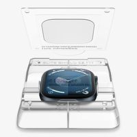 Spigen EliteShield EZ Fit Displayschutzfolie mit Applikator für Apple Watch Series 10 / 11 - 46 mm - Transparent