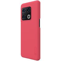 Nillkin Super Frosted Shield Case für das OnePlus 10 Pro - Rot