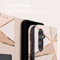 imoshion Design Klapphülle Samsung Galaxy A54 (5G) - Beige Graphic