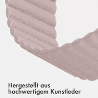 imoshion Magnetisches Kunstlederarmband für Apple Watch | 38/40/41/42 mm - Beige