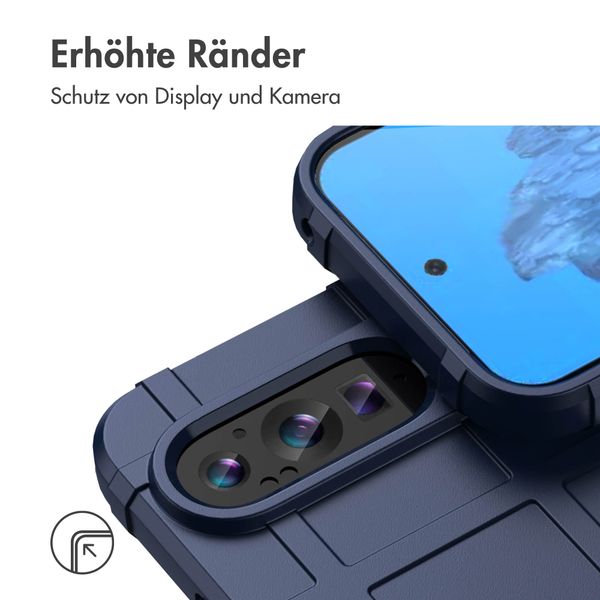imoshion Rugged Shield Backcover Google Pixel 9 / 9 Pro - Dunkelblau