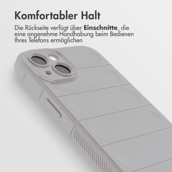 imoshion EasyGrip Back Cover für das iPhone 13 - Grau