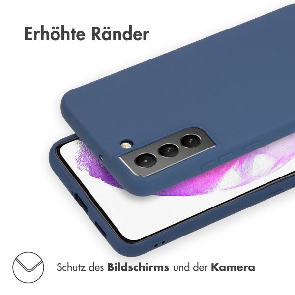 imoshion Color TPU Hülle für das Samsung Galaxy S22 Plus - Dunkelblau