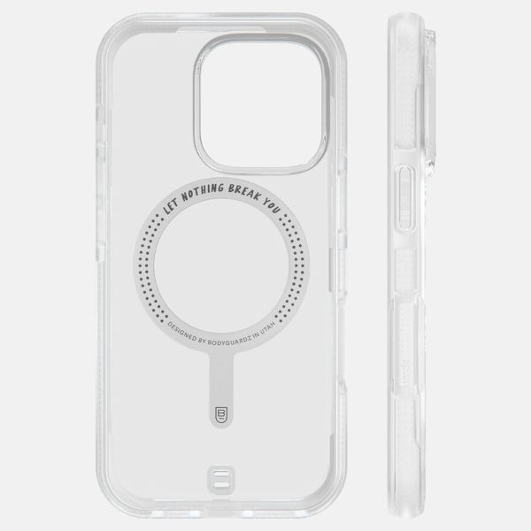 BodyGuardz Ace Pro MagSafe Back Cover Apple iPhone 16 Pro - Clear / White