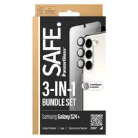 SAFE by PanzerGlass 3-in-1-Schutzpaket - Hülle + Schutzfolie + Kameraschutz Samsung Galaxy S24 Plus - Transparent