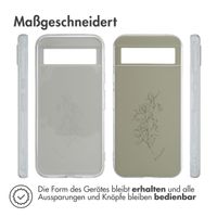 imoshion Design Hülle Google Pixel 8a - Floral Green