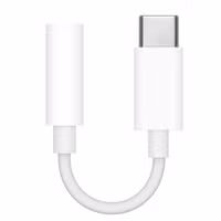 Apple USB-C auf 3,5 mm Jack Audio Adapter - Weiß
