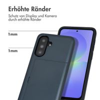 imoshion Backcover mit Kartenfach Samsung Galaxy A37 (5G) - Dunkelblau