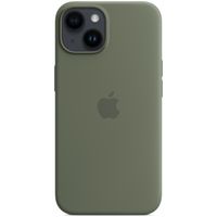 Apple Silikon-Case MagSafe für das Apple iPhone 14 - Olive