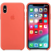 Apple Silikon-Case Nectarine für das iPhone Xs / X