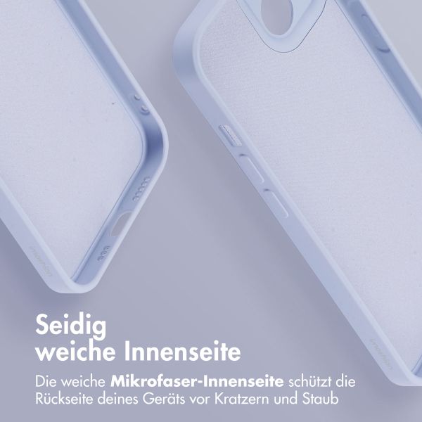 imoshion Color Back Cover mit MagSafe Apple iPhone 13 - Lila