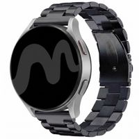 imoshion Edelstahlarmband -   Universelle 24 mm Anschluss - Schwarz