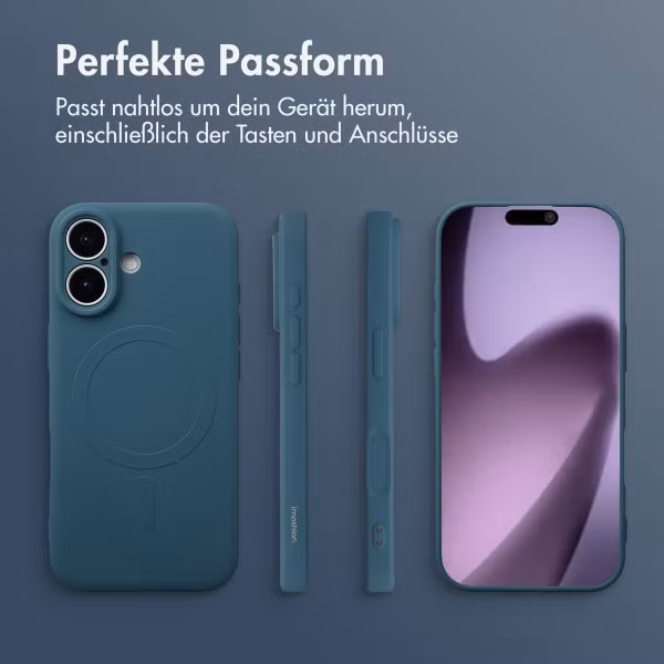 imoshion Color Back Cover mit MagSafe Apple iPhone 17 - Dunkelblau