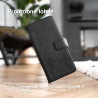 imoshion Luxuriöse Klapphülle Samsung Galaxy A22 (5G) - Schwarz