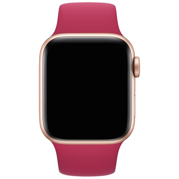 Apple Sport Band für Apple Watch Series 1-9 / SE - 38/40/41 mm / Series 10 - 42 mm - Pomegranate