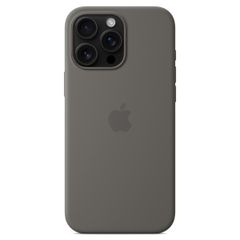 Apple Silikon-Case MagSafe für das iPhone 16 Pro Max - Stone Gray