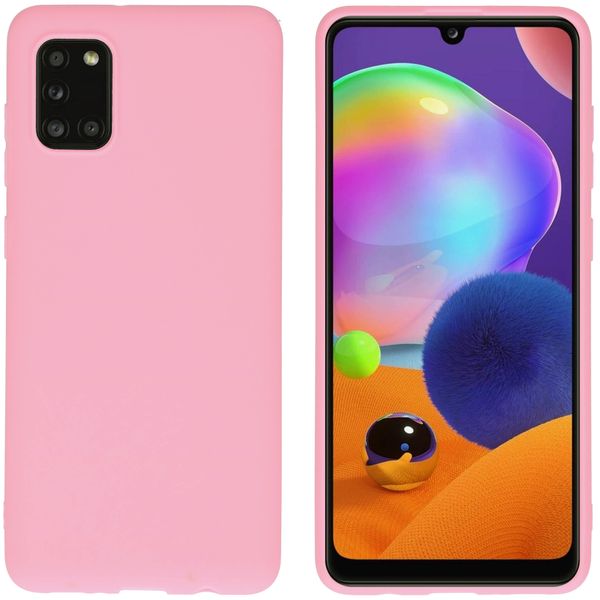 imoshion Color TPU Hülle für das Samsung Galaxy A31 - Rosa