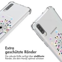 imoshion Design Hülle mit Band für das Samsung Galaxy A50 - Sandstone Dandelion