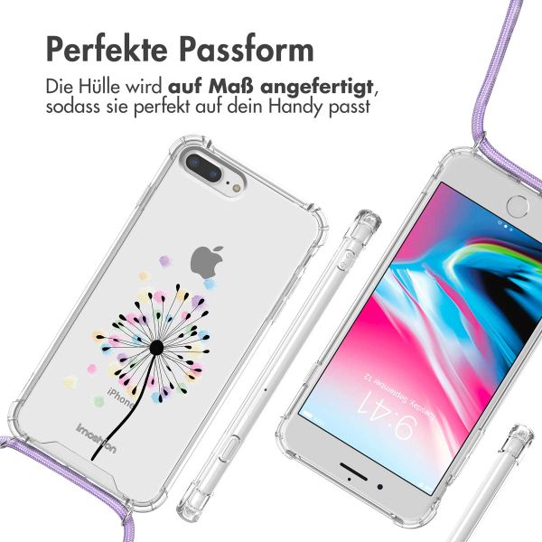 imoshion Design Hülle mit Band Apple iPhone 8 Plus / 7 Plus - Sandstone Dandelion