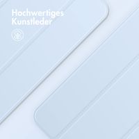 imoshion Magnetic Klapphülle Apple iPad Pro 12.9 (2022) / Pro 12.9 (2021) / Pro 12.9 (2020) - Hellblau