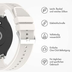 imoshion Silikonband für das OnePlus Watch 3 / 2 / 2R / Oppo Watch X2 / X - Beige