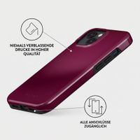 Burga Tough Back Cover MagSafe Apple iPhone 14 - Dark Cherry